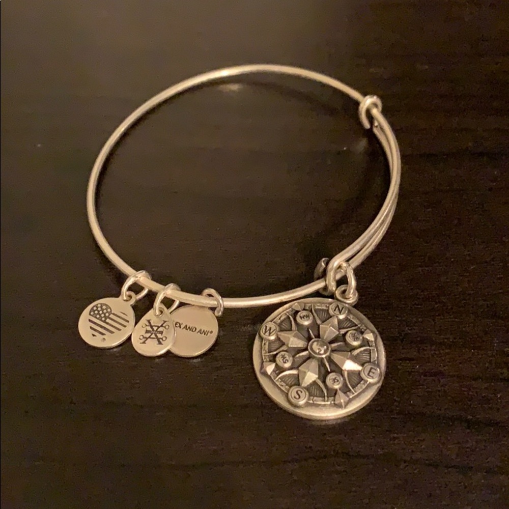 Alex and Ani compass bracelet
